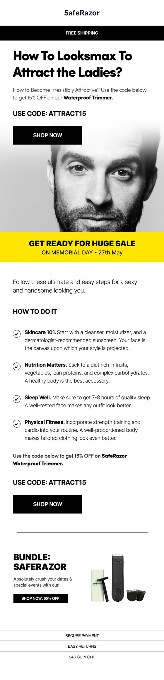 Education email design